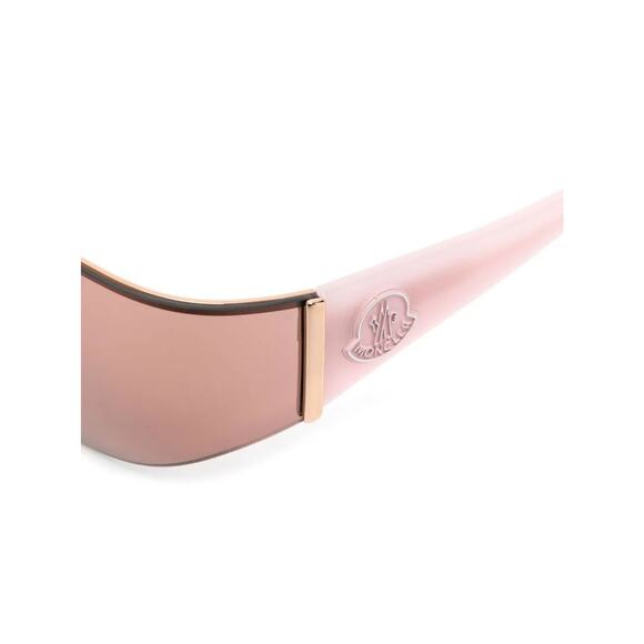 Moncler Ombrate Mask Sunglasses - 25E Pink/Brown - Picture 2 of 3